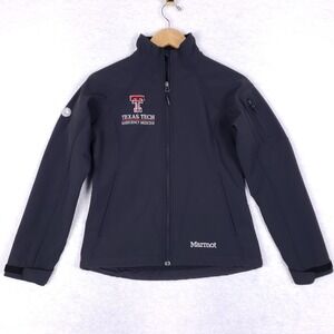 Marmot Softshell Jacket XS Texas‎ Tech Emergency Medicine Black Outdoor Hiking